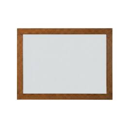 Elegant Kitchen and Bath - Noah Wooden Rectangle Mirror 27 x 36 - Brandy Walnut