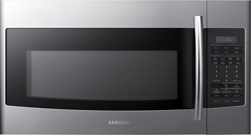  Samsung - 1.8 Cu. Ft. Over-the-Range Microwave - Stainless Steel