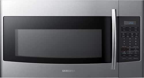 Samsung - 1.8 Cu. Ft. Over-the-Range Microwave - Stainless Steel-Front_Standard