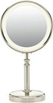 Angle Zoom. Conair - Double-Sided Fluorescent Mirror - Nickel.