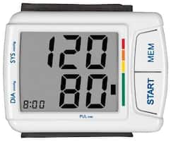 Veridian Healthcare - SmartHeart Automatic Digital Wrist Blood Pressure Monitor - White - Angle_Standard
