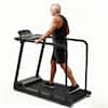Front. Redliro - Redliro Walking Treadmill for Seniors, 300 lbs Capacity, Easy Walk Exercise Machine for Home Use - Black.