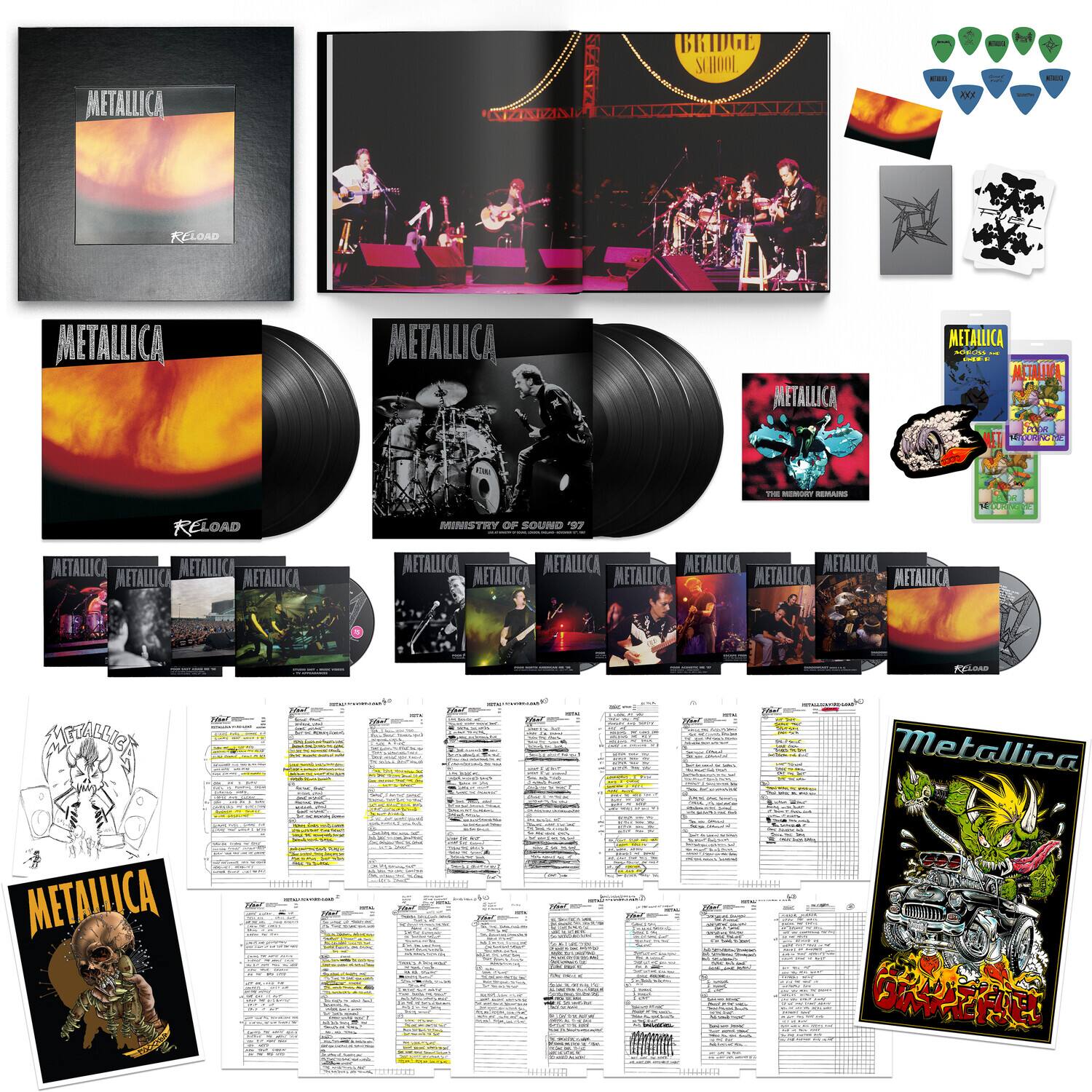 Metallica - ReLoad (Remastered Deluxe Box Set)   - VINYL LP price history on PriceWatchPro