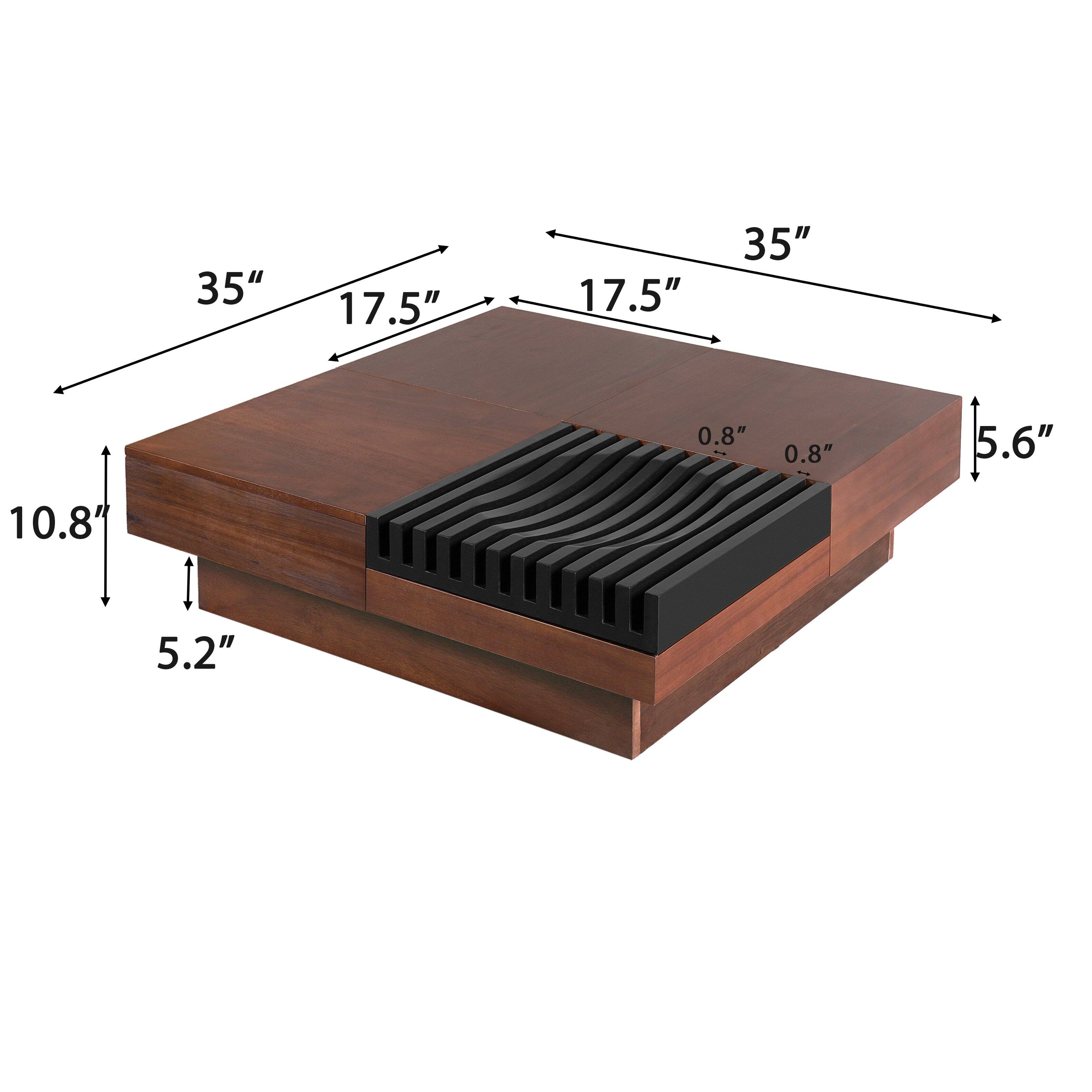 35" x 17.5" x 17.5" x 35"  
5.6" x 10.8" x 5.2"  
0.8" x 0.8"