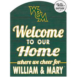 Jardine - William & Mary Tribe 16'' x 22'' Marquee Sign - Green