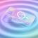 Left. Entronix - Entronix Magnetic Case for iPhone 16 Pro - Holo Rainbow Clear Design - Rainbow Clear.