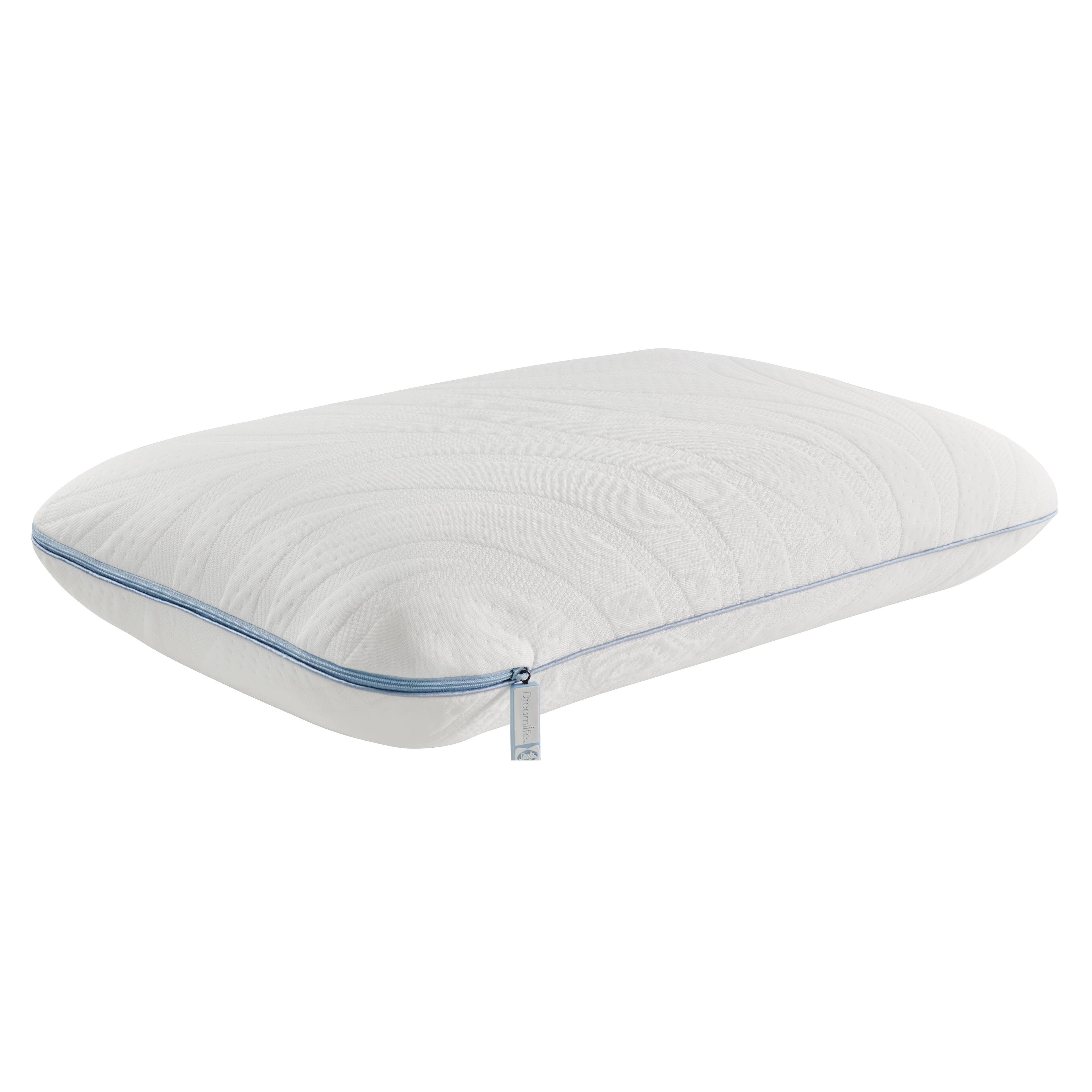Alt View 5. Sealy - Dreamlife Memory Foam Pillow, Standard - White.