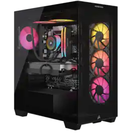 CORSAIR - VENGEANCE a7400 Gaming Desktop-AMD Ryzen 7 7800X3D-32GB RGB DDR5 6000MHz-NVIDIA GeForce RTX 5080-2TB SSD - Black