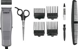 Conair - Simple Cut 10-Piece Haircut Kit - Silver