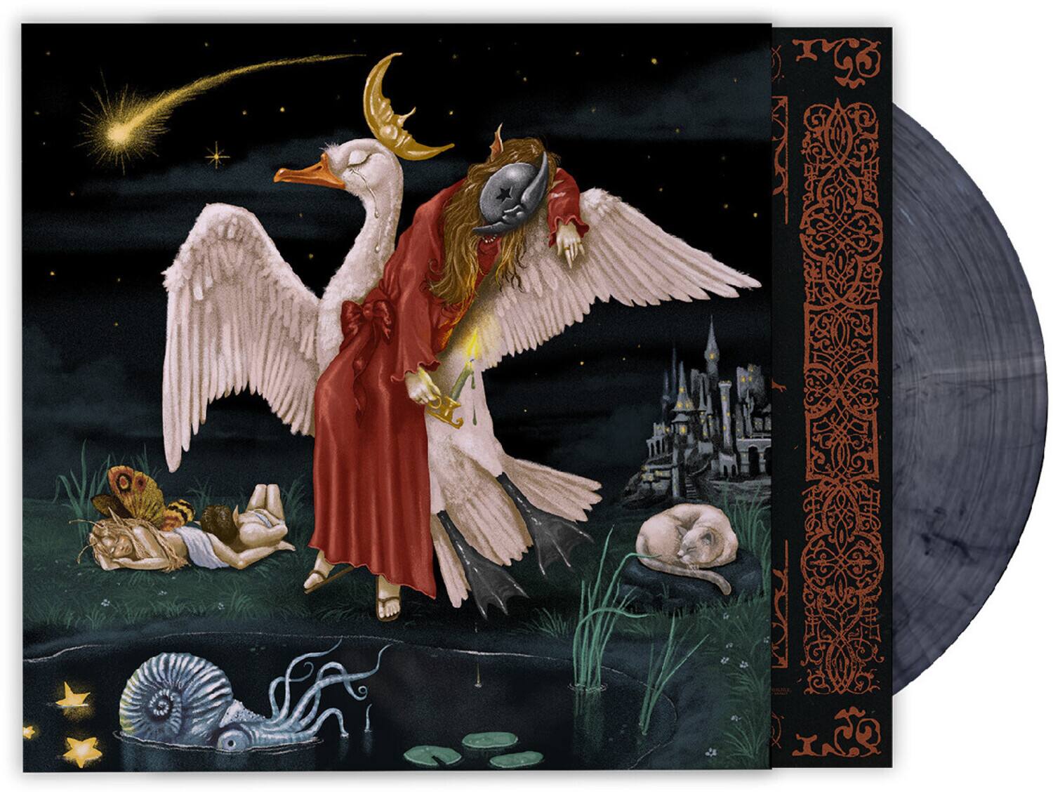 Front. Magdalena Bay - 7" - Second Sleep / Star Eyes (MARBLED IN MIDNIGHT MIST VINYL)   - 7-INCH SINGLE.