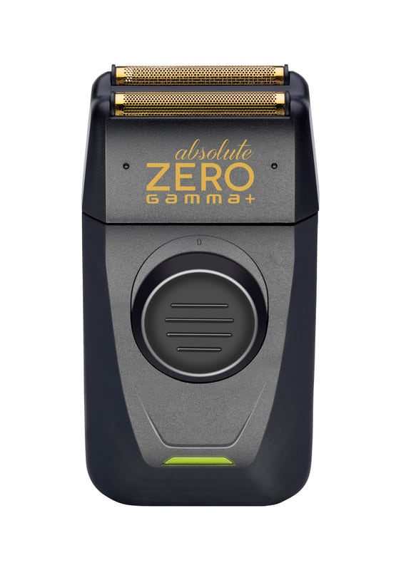 Gamma+ - Absolute Zero Professional Foil Shaver with Built-in Retractable Trimmer, USB-C Rechargeable - Black