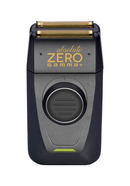 Gamma+ - Absolute Zero Professional Foil Shaver with Built-in Retractable Trimmer, USB-C Rechargeable - Black
