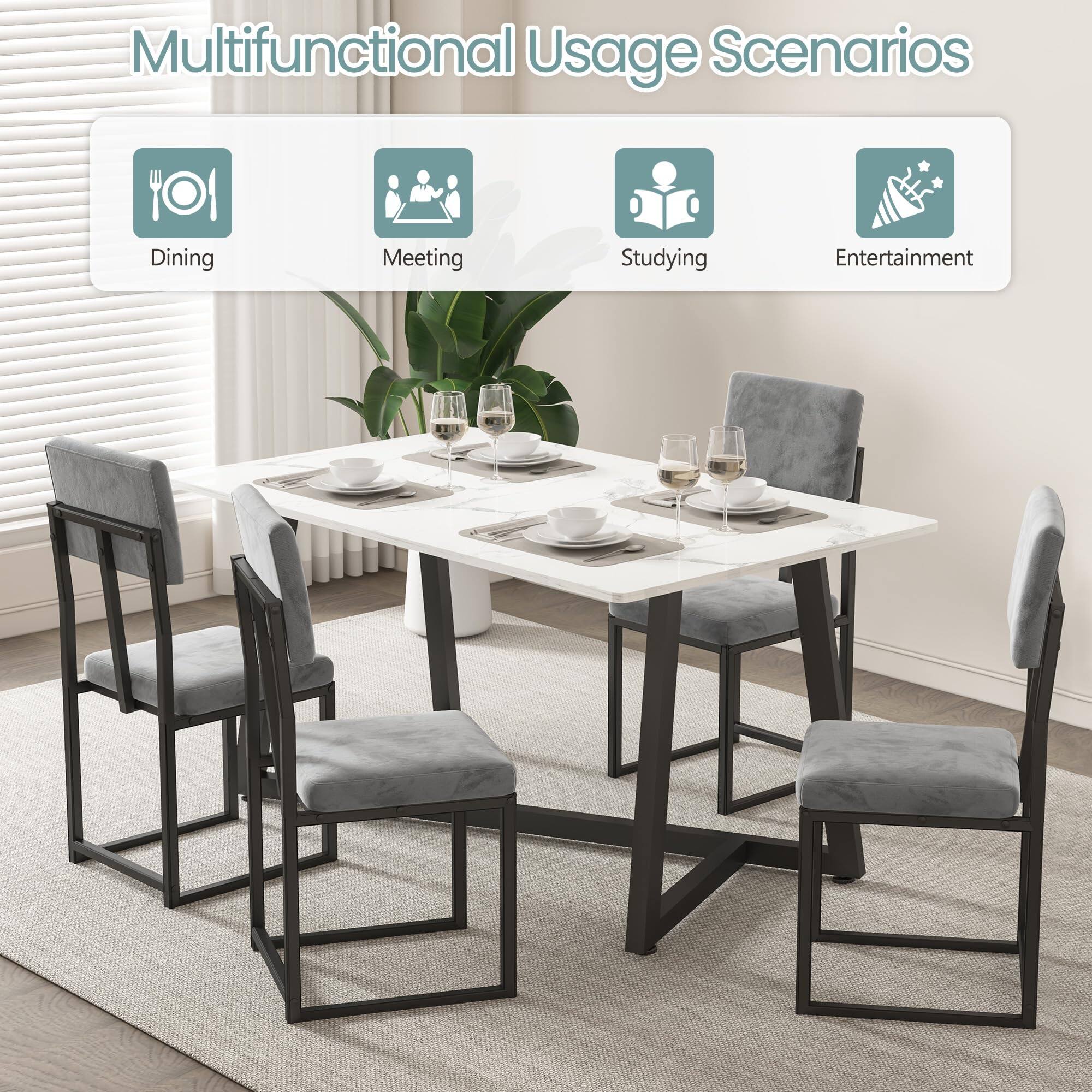 Multifunctional Usage Scenarios

- Dining
- Meeting
- Studying
- Entertainment
