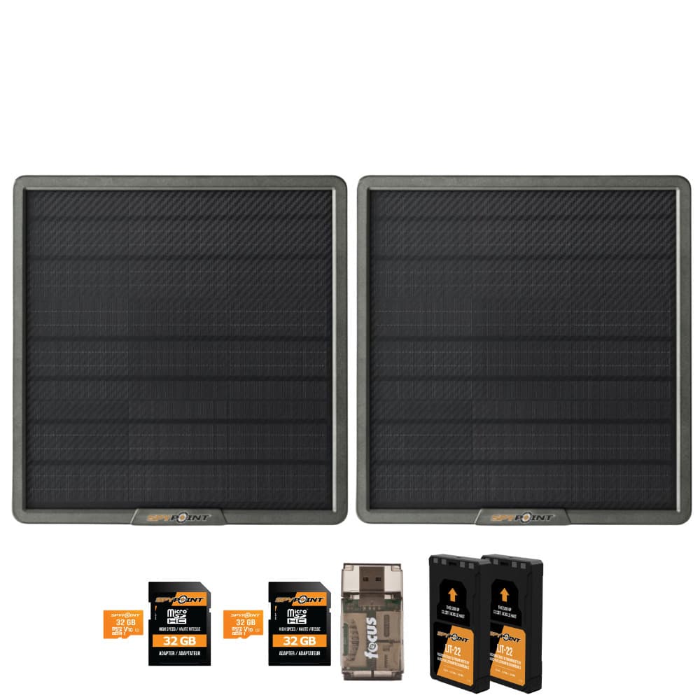 Spypoint - 10W Solar Panel (2-Pack) with Battery Pack, Memory Card and Card Reader price history on PriceWatchPro