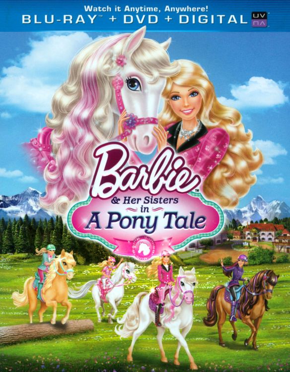  Barbie &amp; Her Sisters in A Pony Tale [Blu-ray] [2013]