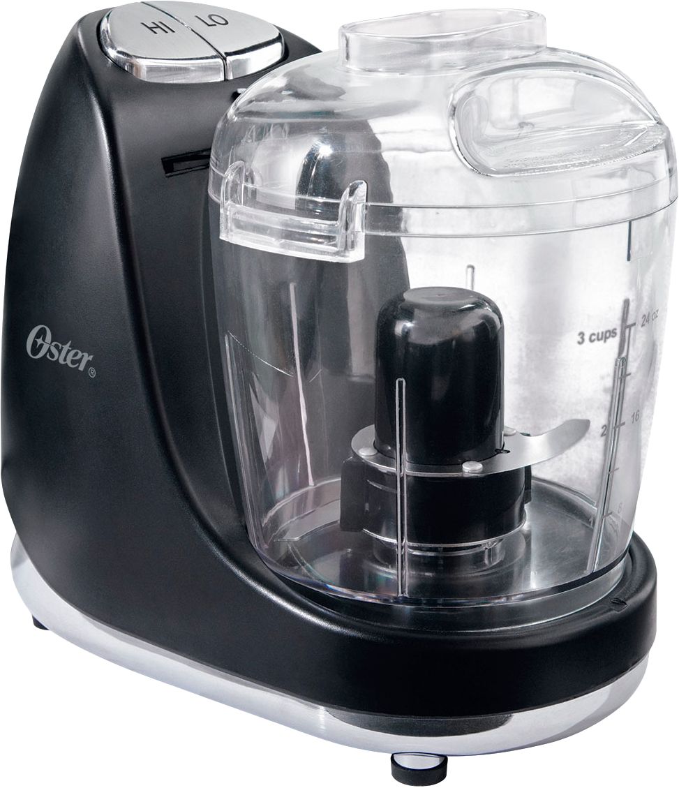 Best Buy: Oster Oster® 3-Cup Mini Food Chopper with Whisk, Black Black  FPSTMC3321-015-NP2