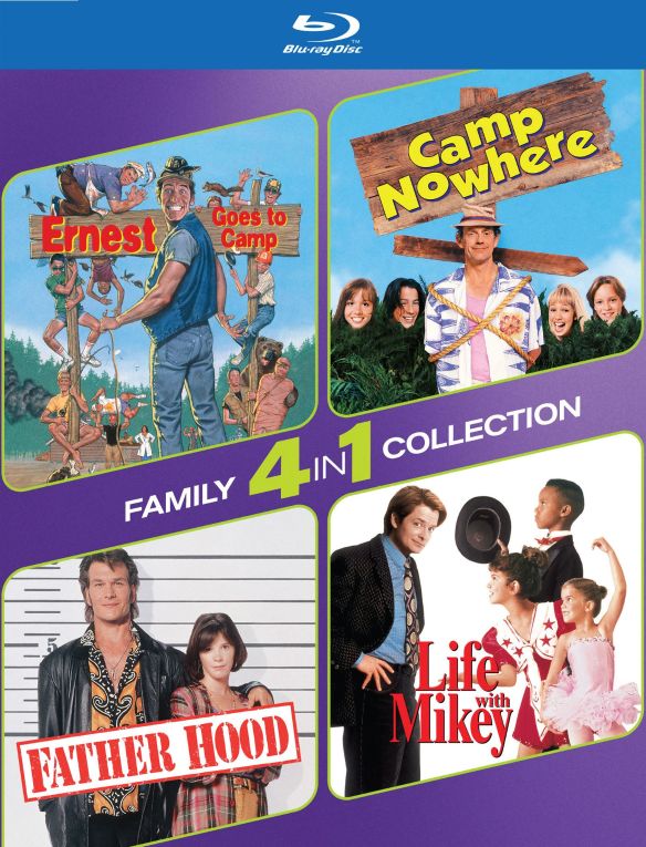  Ernest Goes to Camp/Camp Nowhere/Father Hood/Life with Mikey [2 Discs] [Blu-ray]