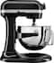 KitchenAid - KP26M1XCV Professional 600 Series Bowl-Lift Stand Mixer - Caviar-Front_Standard