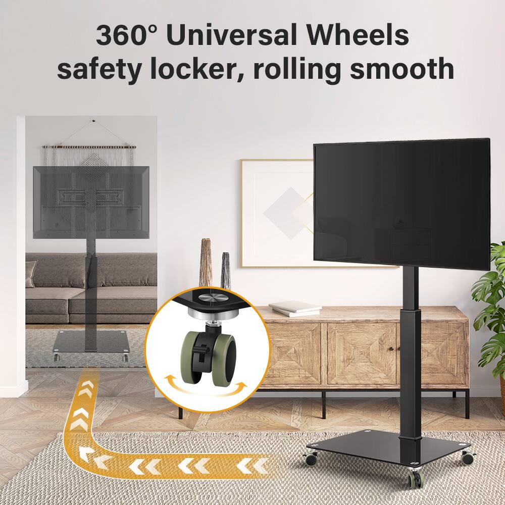 360° Universal Wheels safety locker, rolling smooth