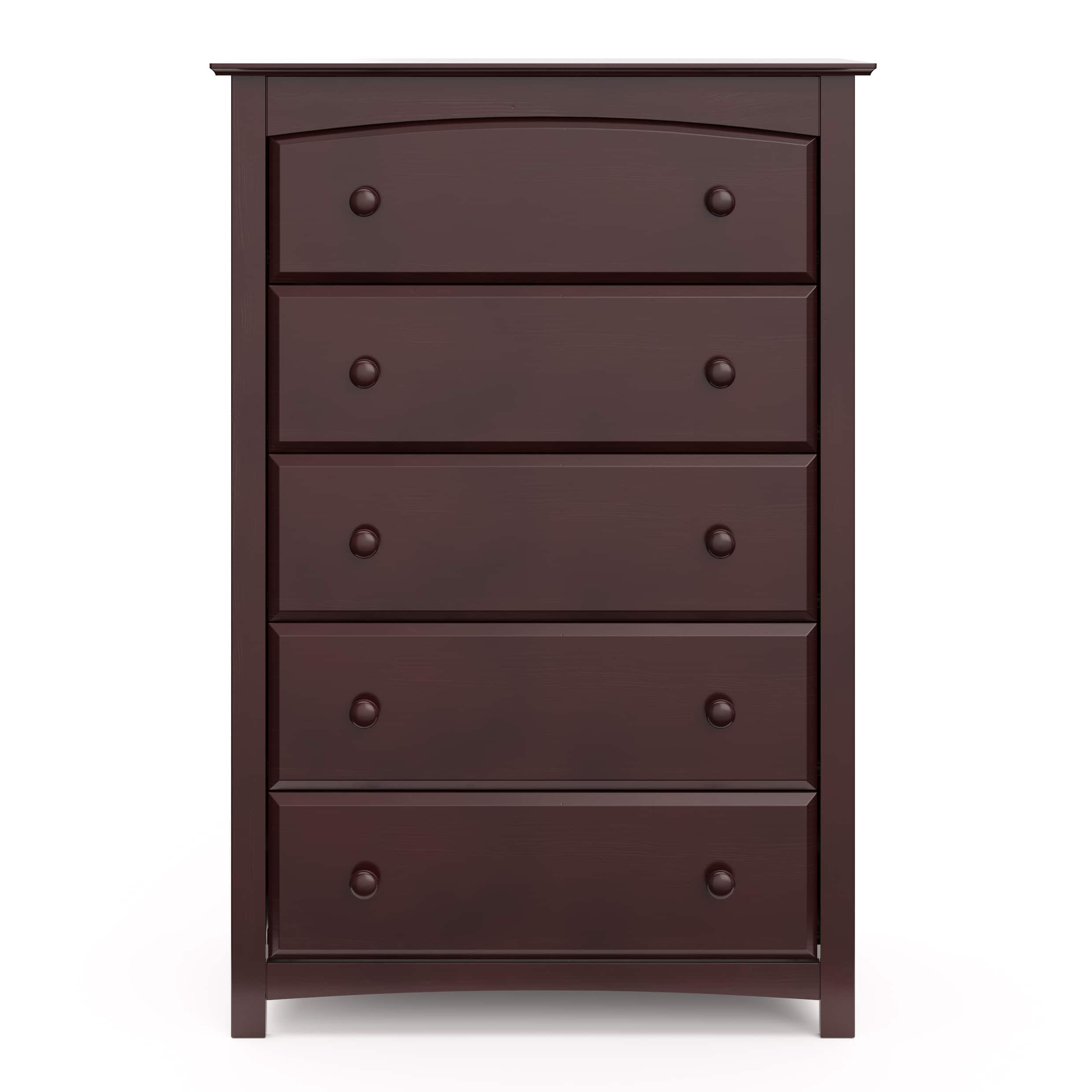 Alt View 11. Storkcraft - Kenton 5-Drawer Dresser - Espresso.