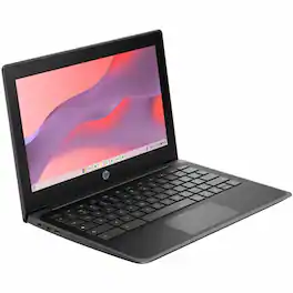 HP - Chromebook G10 11.6" 1366 x 768 (HD) Laptop - Intel N-Series with 4GB Memory - 32 GB eMMC - Jack Black, Black