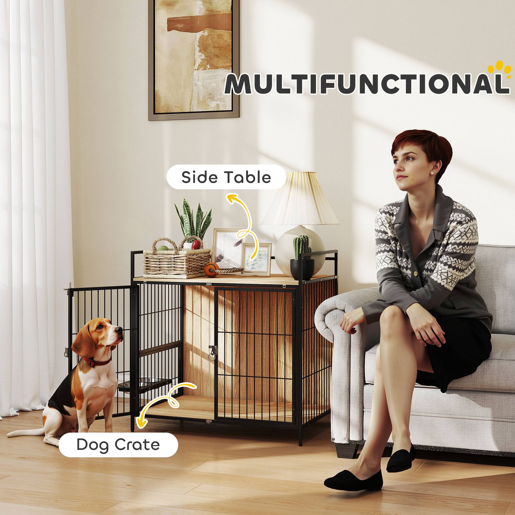 MULTIFUNCTIONAL

Side Table

Dog Crate