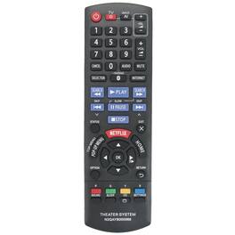 ZdalaMit - Replacement Remote N2QAYB000966 fit for Panasonic Blu-ray Disc Home Theater System SC-BTT466 SC-BTT465 SABTT465 SABTT405 - Black