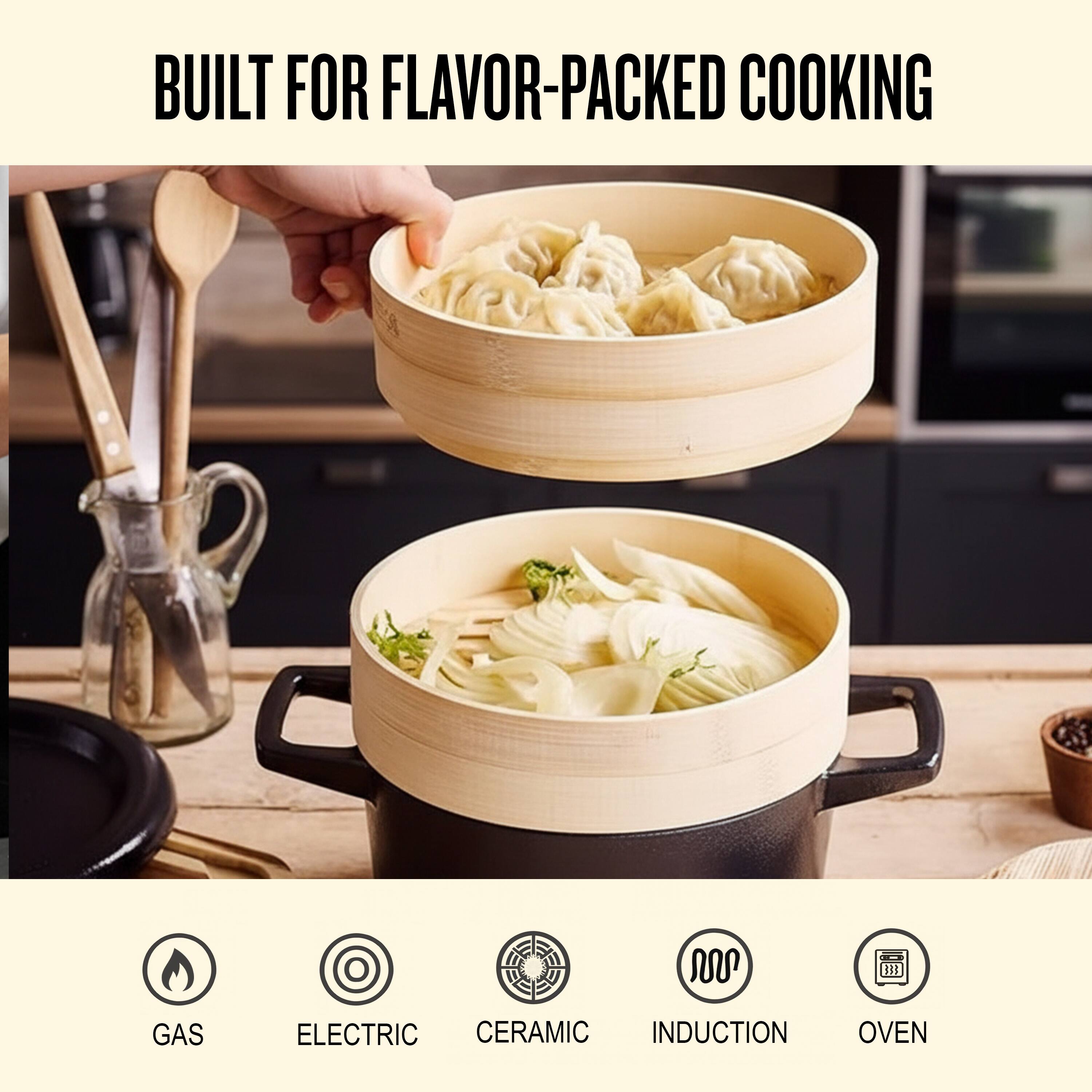 BUILT FOR FLAVOR-PACKED COOKING

GAS  
ELECTRIC  
CERAMIC  
INDUCTION  
OVEN