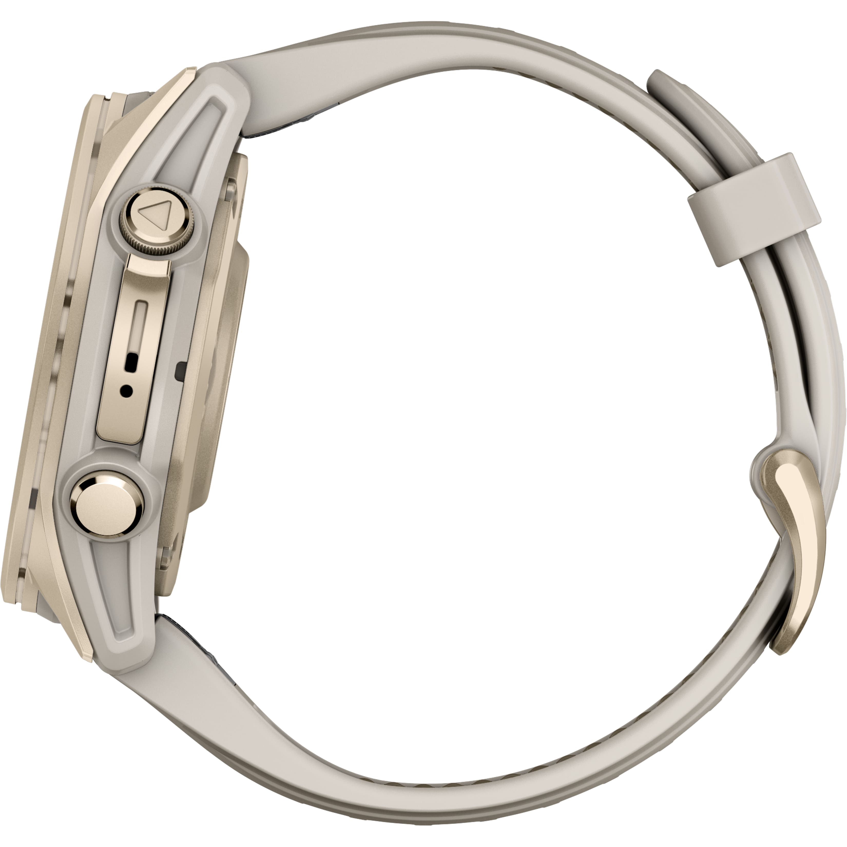 Alt View 7. Garmin - fēnix 8 AMOLED Sapphire GPS Smartwatch 43mm Fiber-reinforced polymer - Soft Gold.