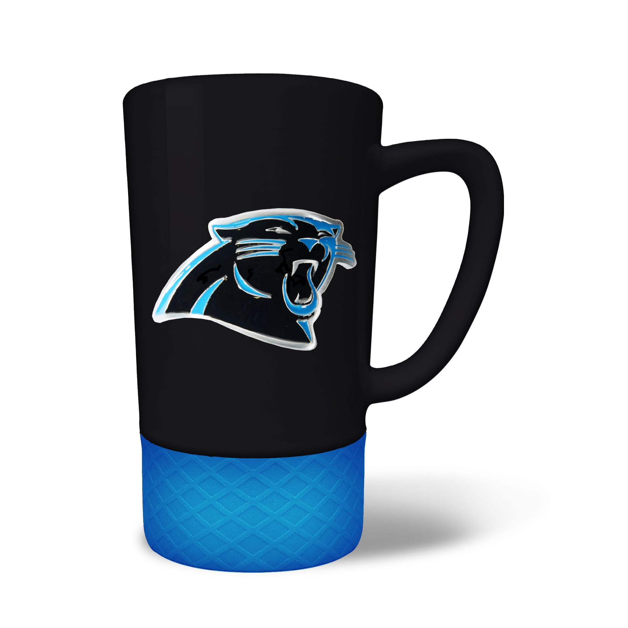 Photos - Mug / Cup American Great  Products - Carolina Panthers 15oz. Team Colored Jump Mug - Multicolor 3925705 