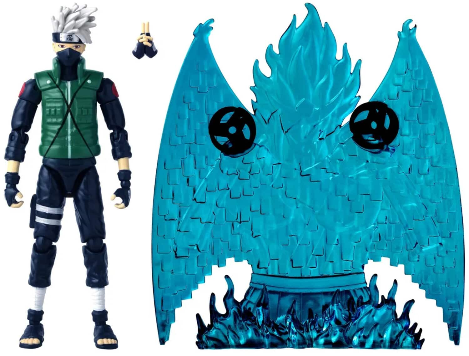 Bandai - Anime Heroes: Beyond - Kakashi Susano'o Action Figure Set - COLLECTIBLES - Multicolor
