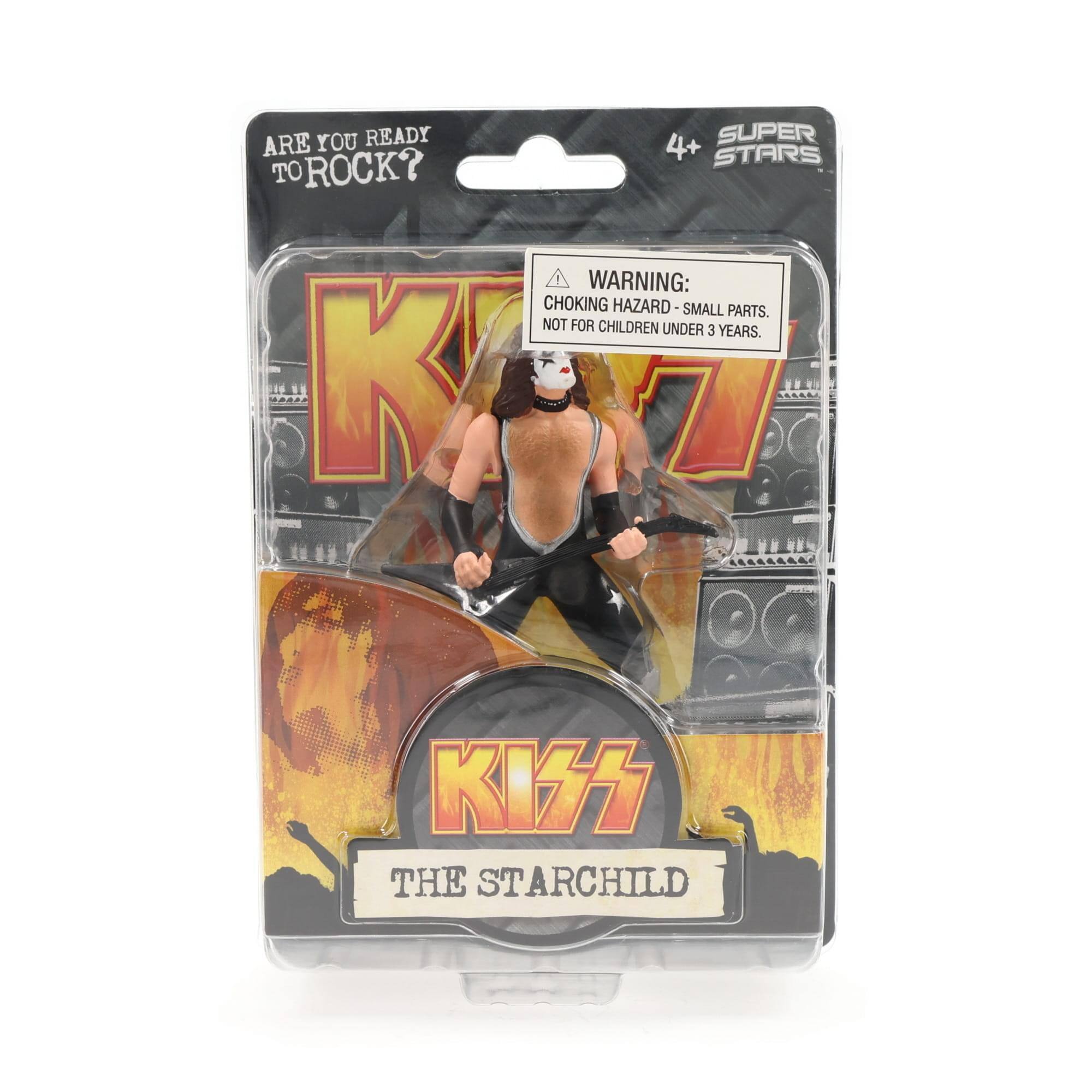 ARE YOU READY TO ROCK?  
WARNING: CHOKING HAZARD - SMALL PARTS. NOT FOR CHILDREN UNDER 3 YEARS.  
KISS  
THE STARCHILD