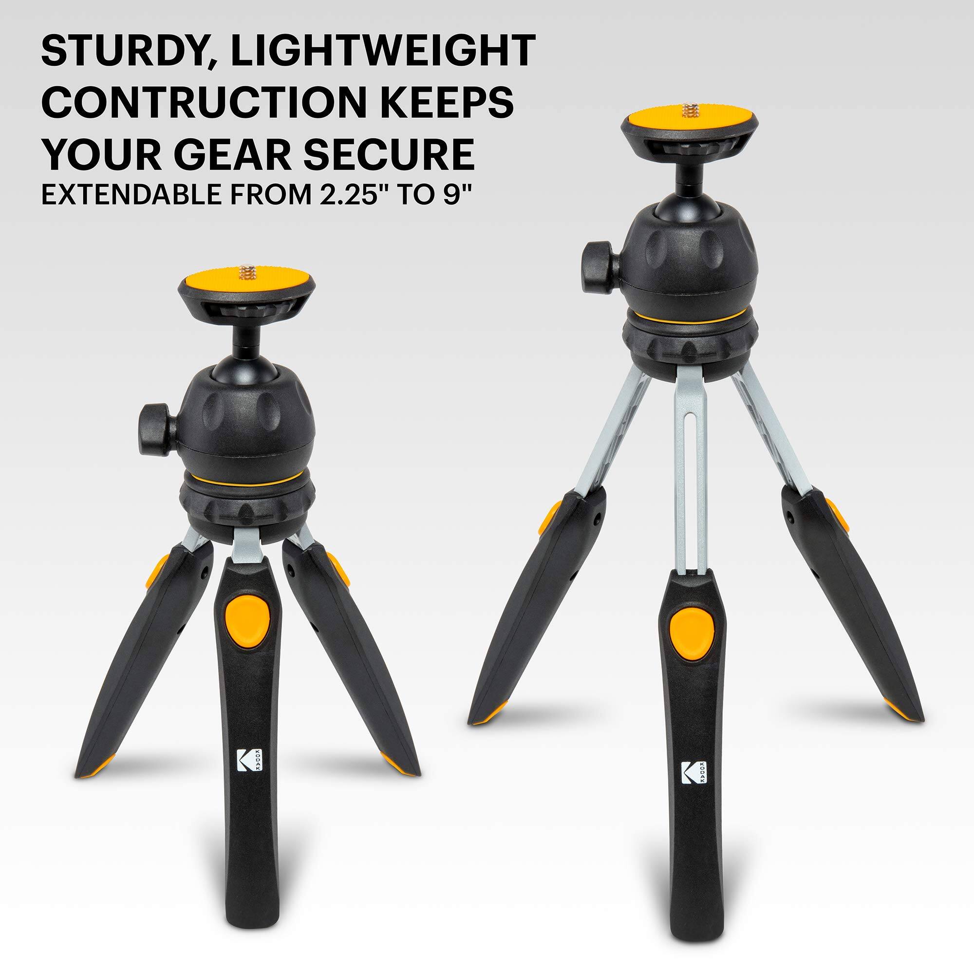 STURDY, LIGHTWEIGHT CONSTRUCTION KEEPS YOUR GEAR SECURE EXTENDABLE FROM 2.25" TO 9"