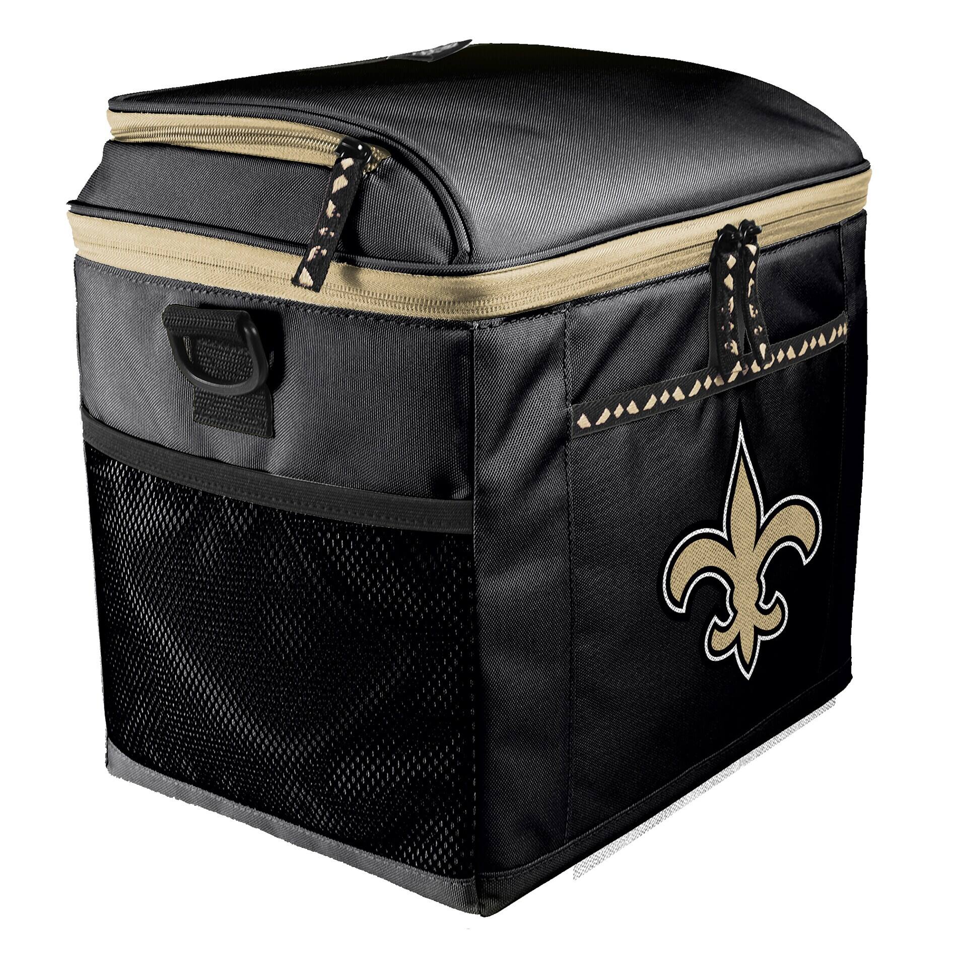 Alt View 3. Equip - New Orleans Saints Ice Kicker 24 Can Cooler - Black.