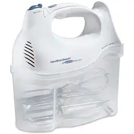 Hamilton Beach - 62695V 6 Speed Power Deluxe Hand Mixer - White