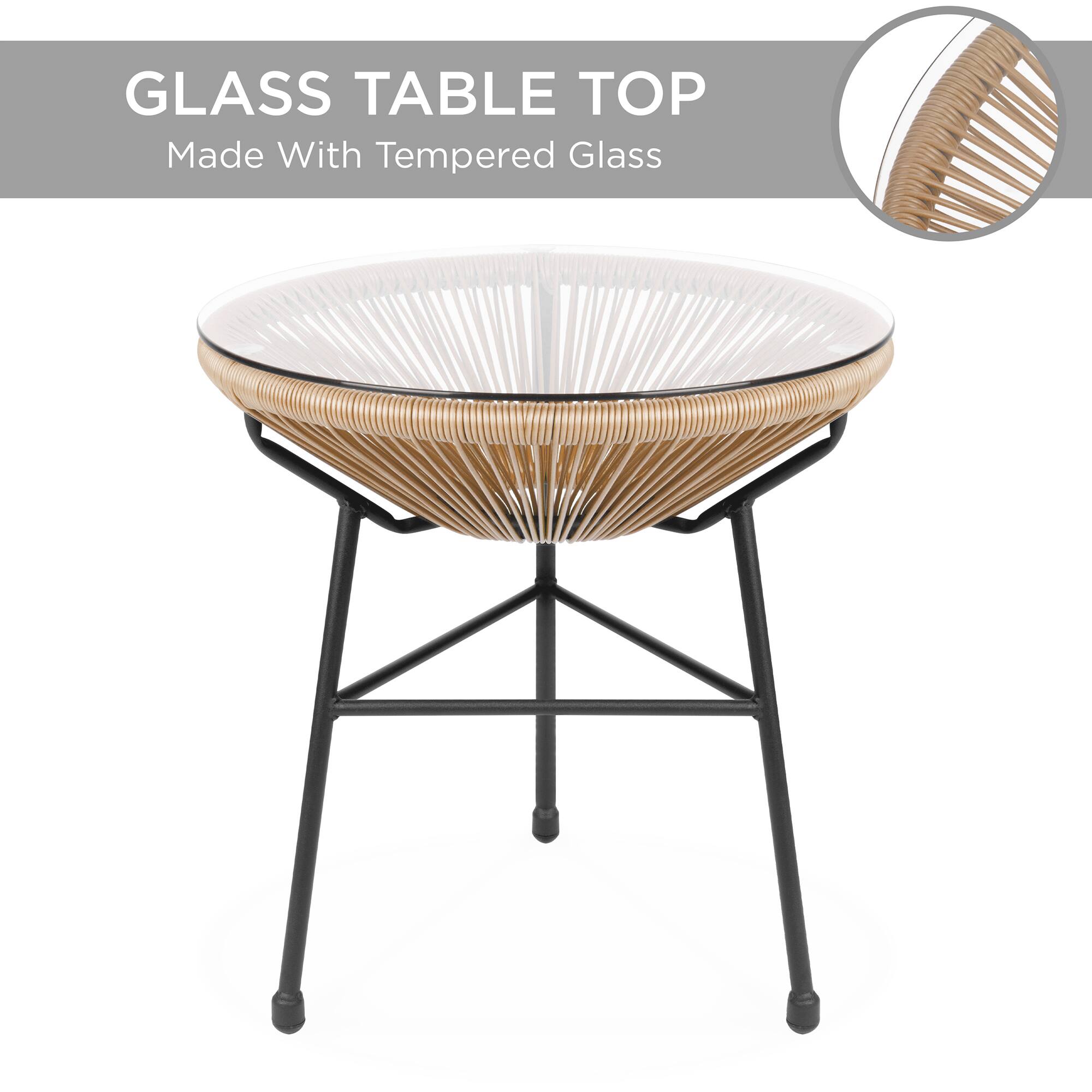 GLASS TABLE TOP  
Made With Tempered Glass