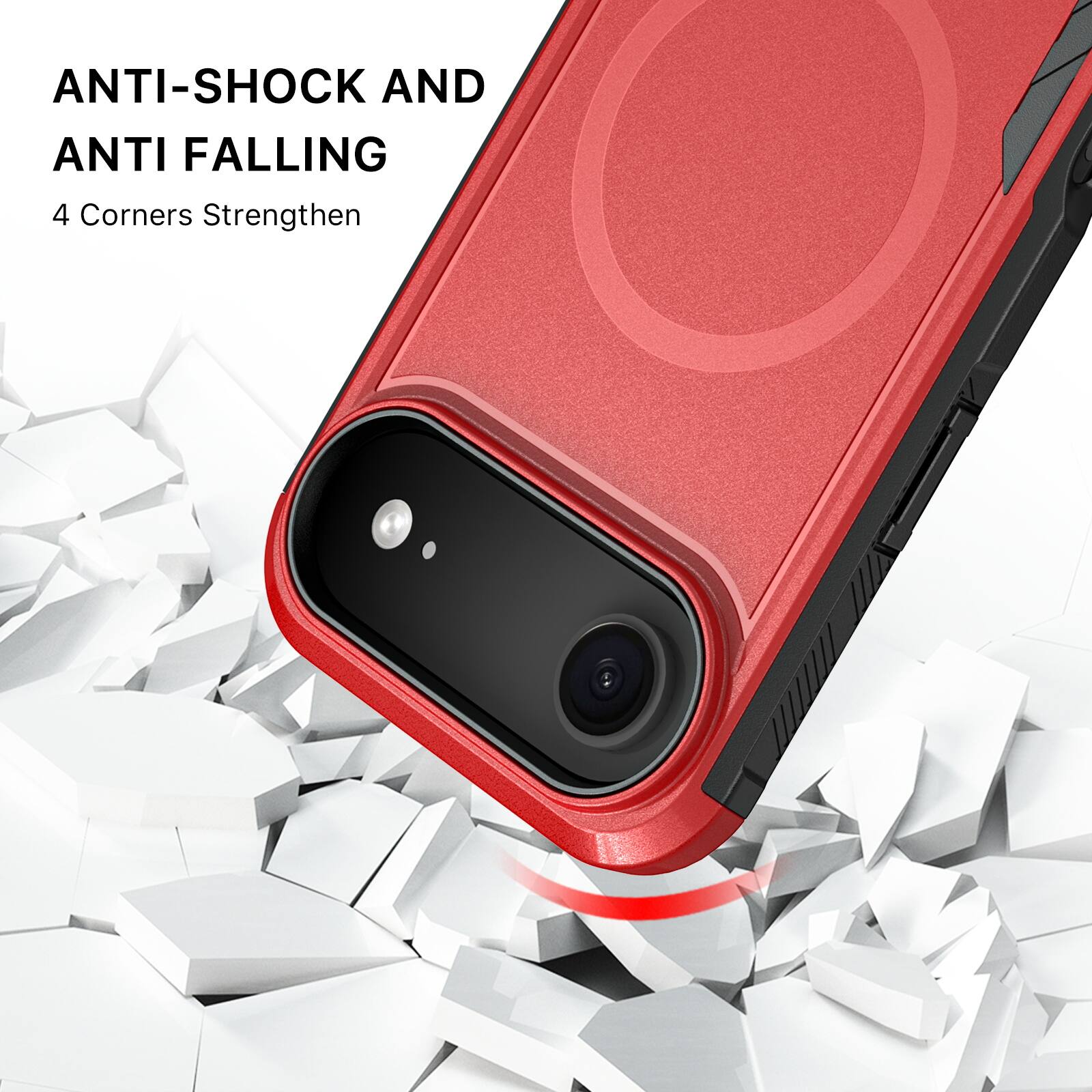 ANTI-SHOCK AND ANTI FALLING  
4 Corners Strengthen