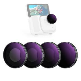 Neewer - Insta360 GO Ultra ND/PL 4-Pack: ND8-64/PL