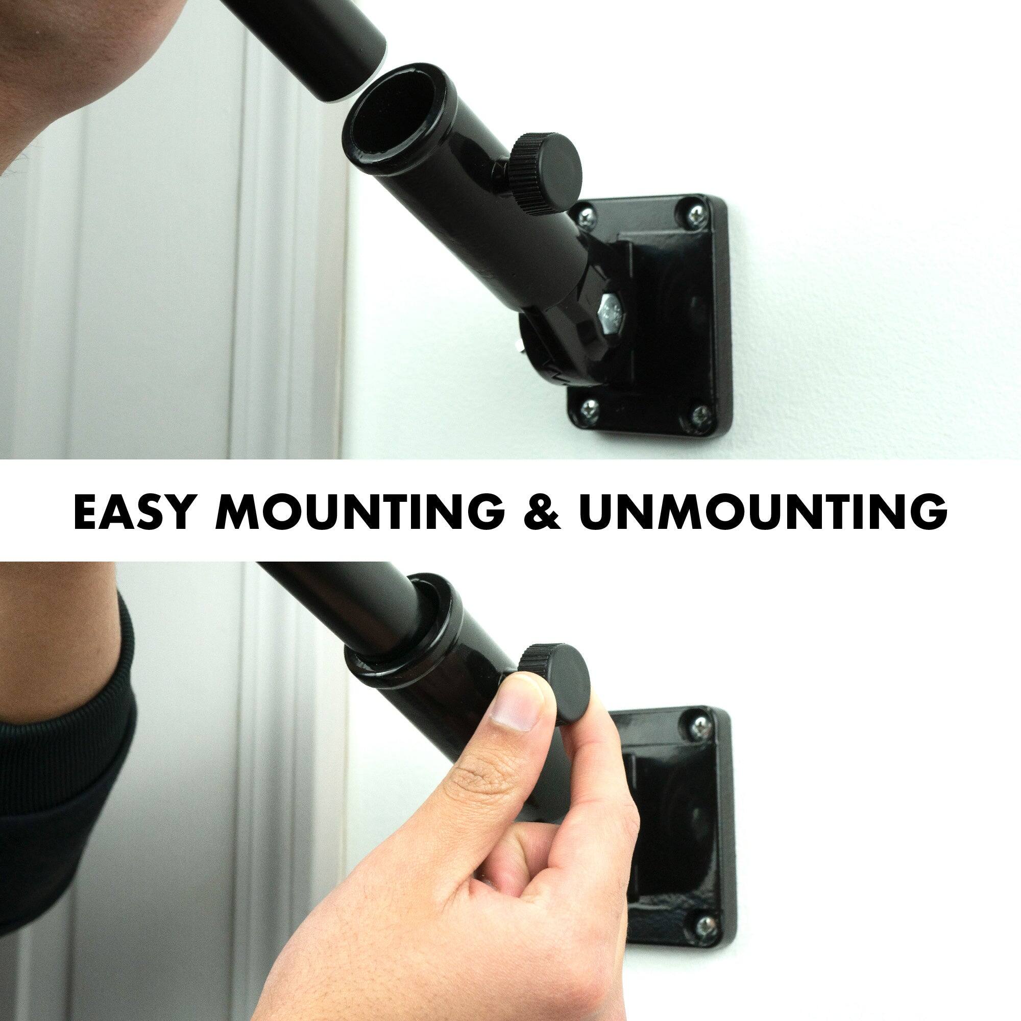 EASY MOUNTING & UNMOUNTING