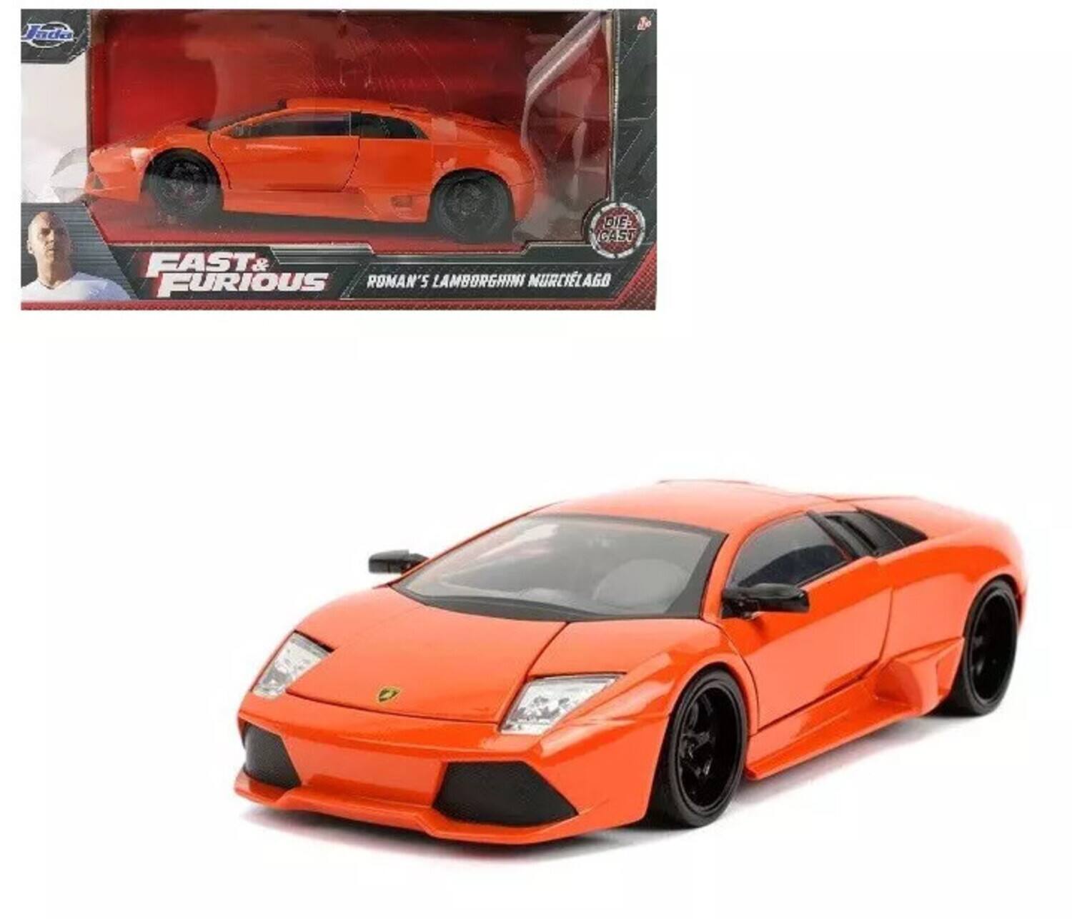 Jada Toys 1:24 Fast & Furious 8 Roman's Lamborghini Murcielago