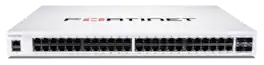 Fortinet - FortiSwitch 148F-FPOE 48-Port GE Full PoE+ Switch with 4 10G SFP+, 740W (FS-148F-FPOE)
