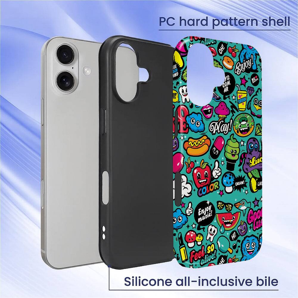 PC hard pattern shell

Silicone all-inclusive bile

Enjoy music! Feel alive! Play! Enjoy! Draw! Color! Go!