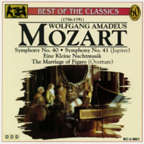 Best Buy: Best of the Classics: Wolfgang Amadeus Mozart [CD]