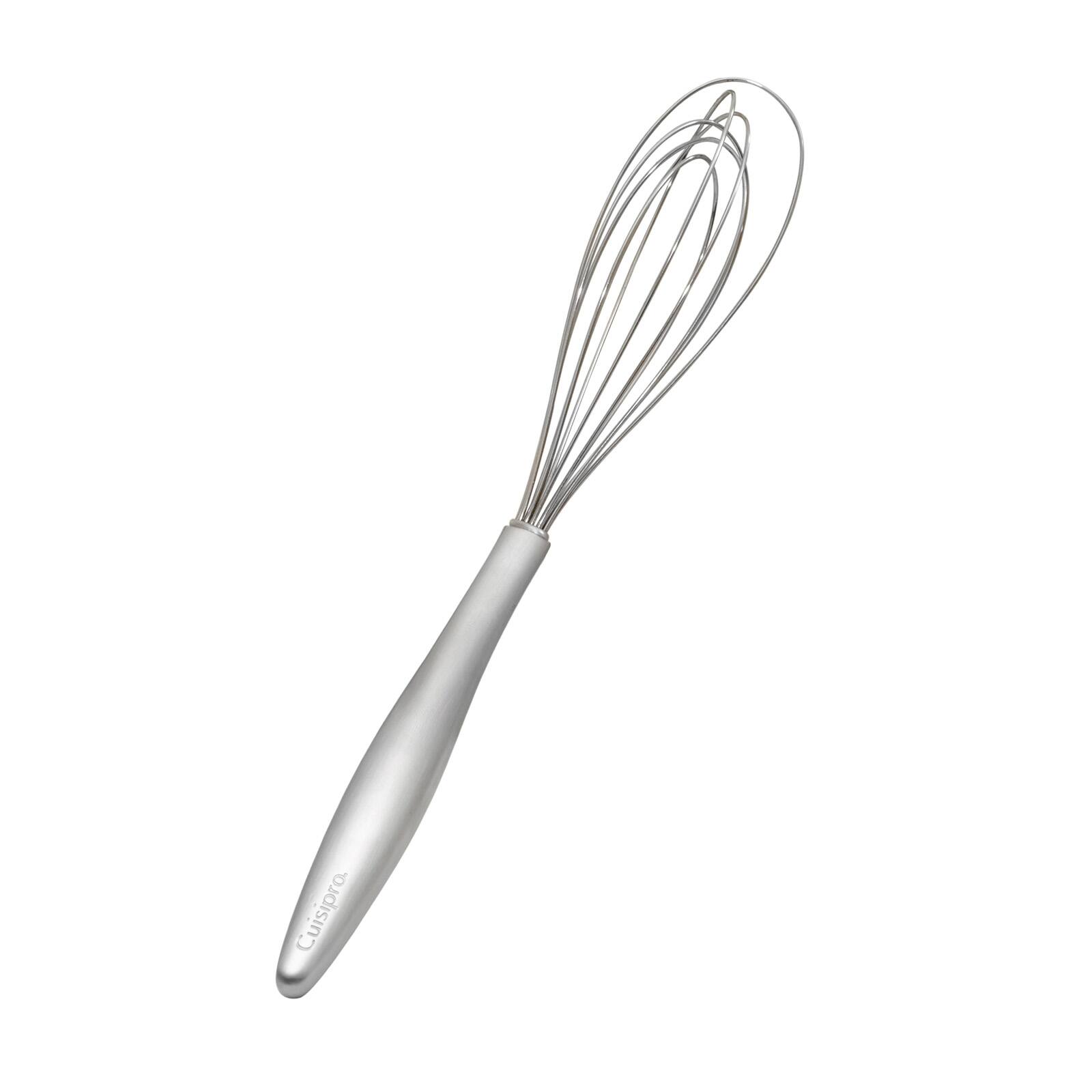 Alt View 1. Cuisipro - 8-Inch Piccolo Whisk, Stainless Steel - Silver.