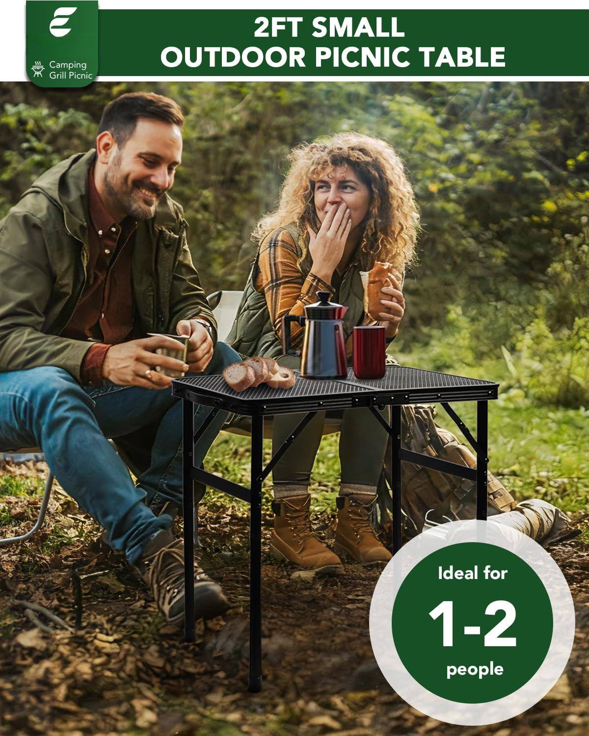 2FT SMALL OUTDOOR PICNIC TABLE

Ideal for 1-2 people

Camping Grill Picnic