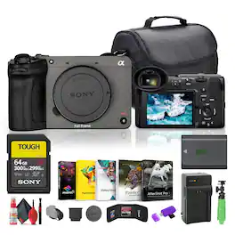 Sony - FX2 Compact Cinema Camera – Full-Frame 4K, Internal ND, Fast Autofocus + More (International Version)