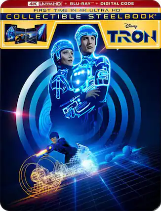 Front. Tron (Steelbook) - 4K Blu-Ray.