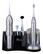 Front Standard. Pursonic - Deluxe Home Dental Center Electric Toothbrush - Black.