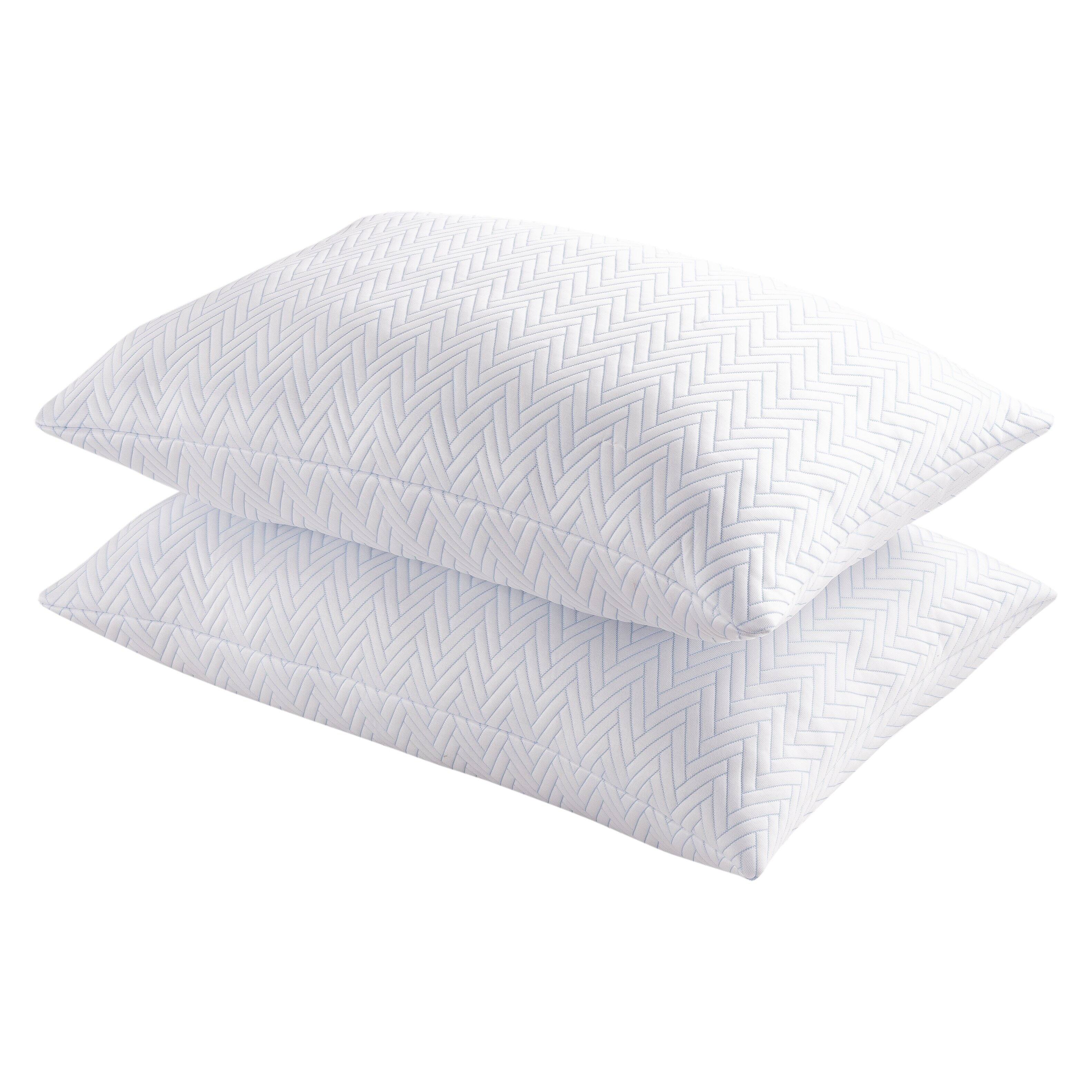 Alt View 2. Dan River - Dan River 2 Pack Cooling Down Alternative Pillow Set - Standard.