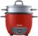 Angle Zoom. AROMA - 6-Cup Rice Cooker - Red.